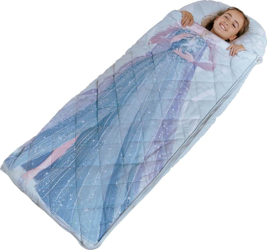 Saco para dormir para dormir niña azul Frozen modelo ELSA – Conceptos