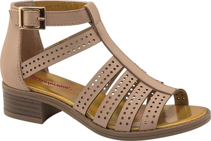 CASUAL SANDALIA BOTÍN TACÓN