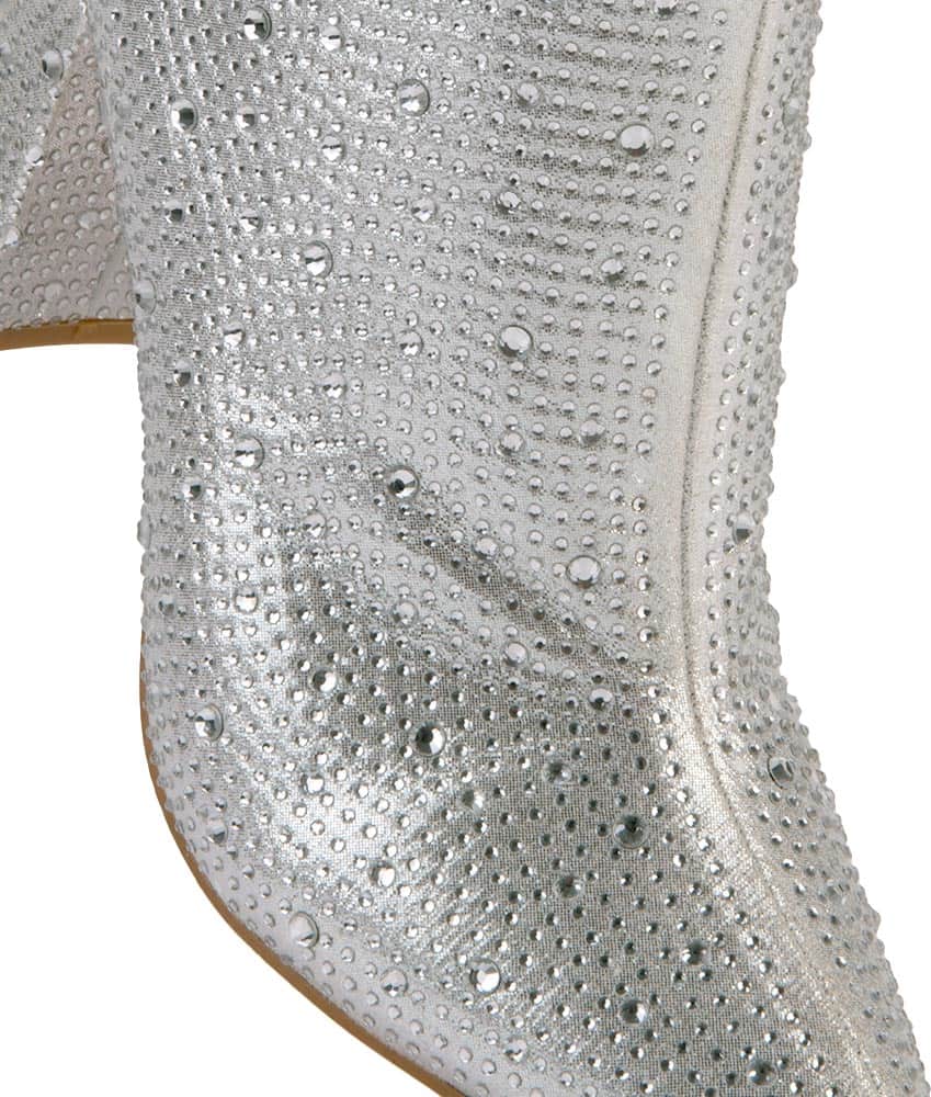 BOTA VESTIR ANTE CON PEDRERIA TACON ANCHO PUNTAL