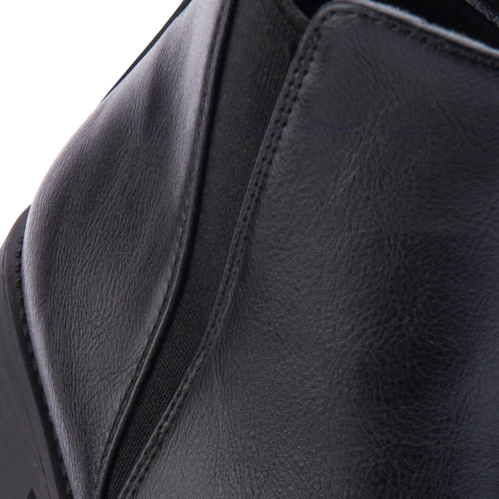 BOTA CASUAL ANTE PLATAFORMA PUNTA REDONDA CON ELASTICO