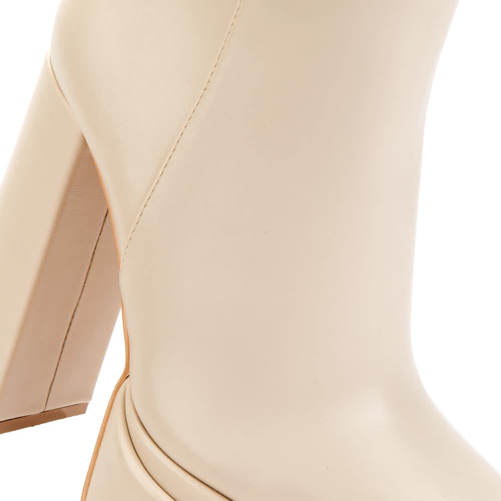 BOTA VESTIR PU DOBLE PLATAFORMA TACÓN ALTO