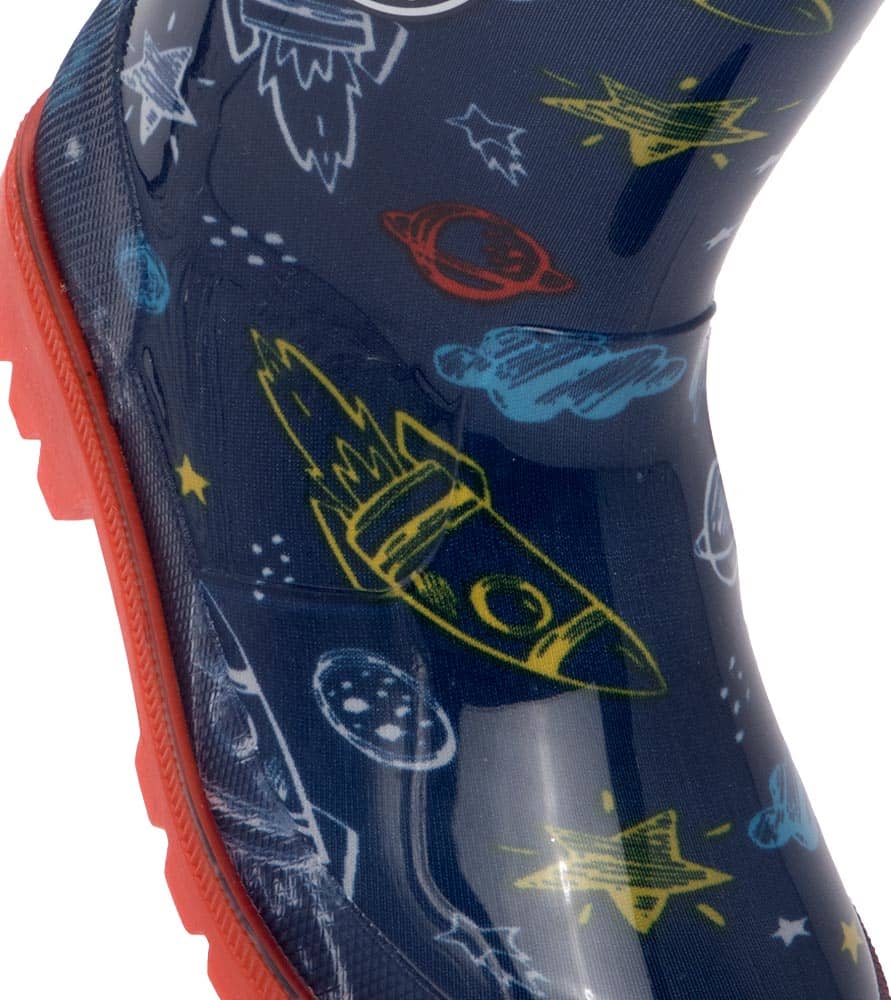 BOTA DE LLUVIA ESTAMPADA