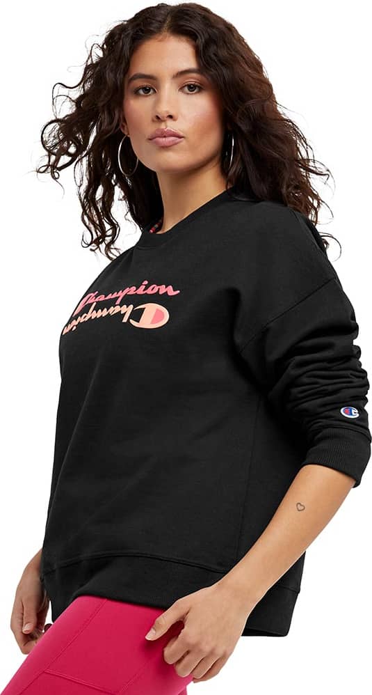 SUDADERA POWERBLEND CREW GRAPHIC