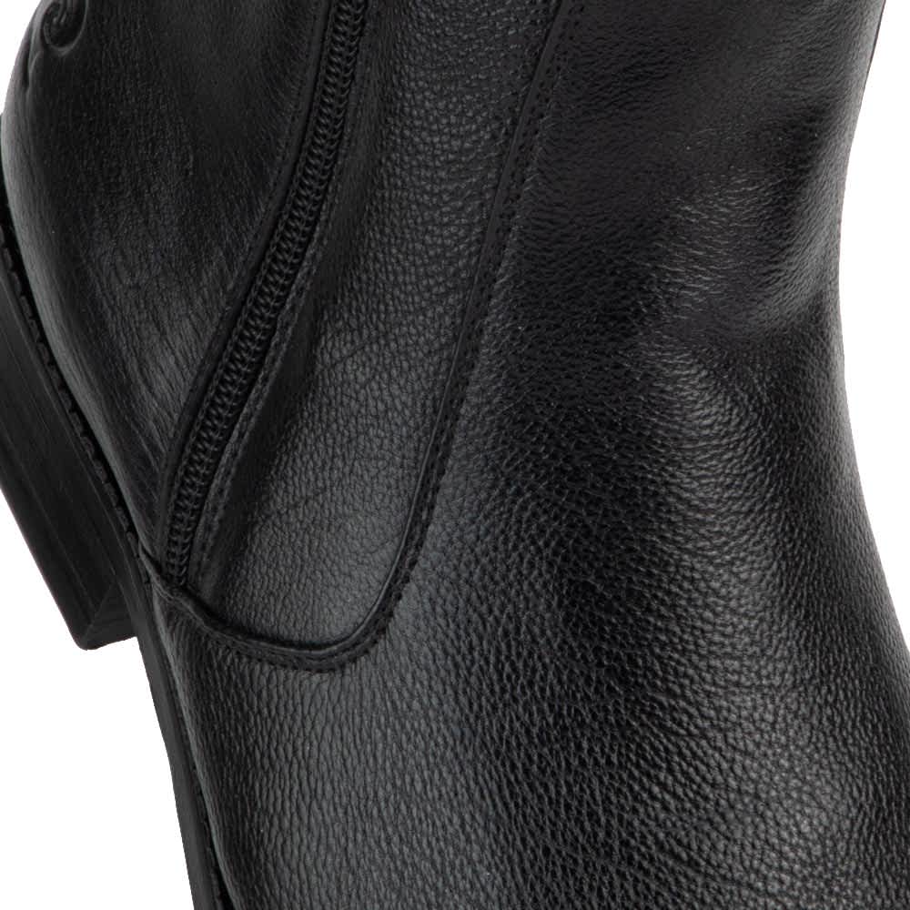 BOTIN VESTIR AJUSTE CON CIERRE