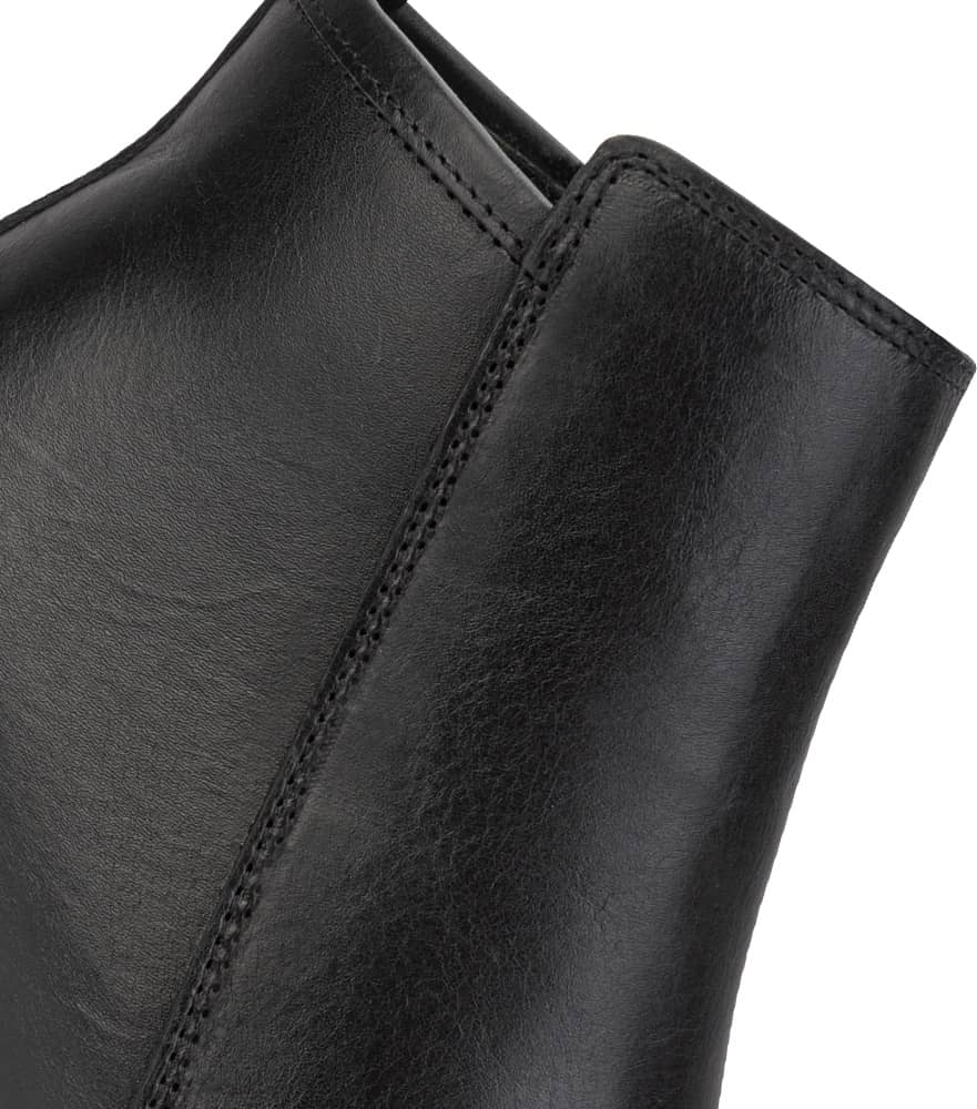 BOTA TEXANA PIEL VACUNO BRUSH CON TACÓN