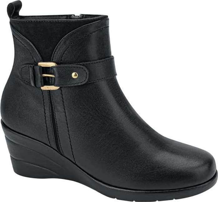 BOTA CONFORT PIEL VACUNO CON CUÑA Y HERRAJE