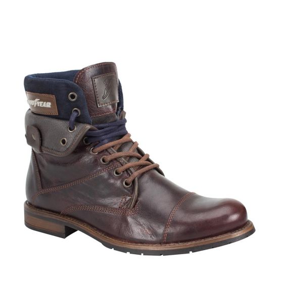Botas estilo Heavy Café Unisex Goodyear 53HP