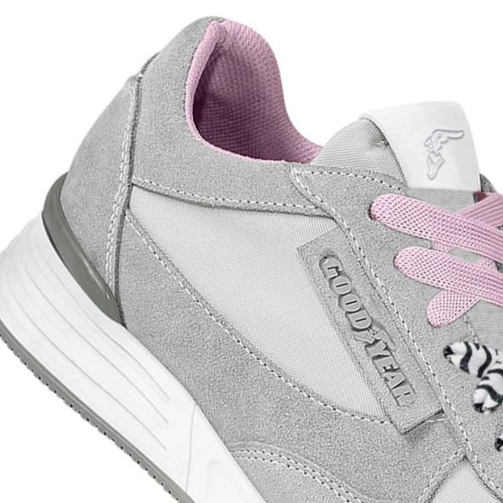 CON CUÑA Tenis Gris Unisex Goodyear 02CP