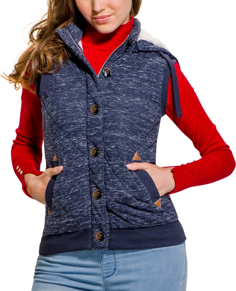 ROPA ABRIGADORA CHALECO HOLLY LAND ROSE