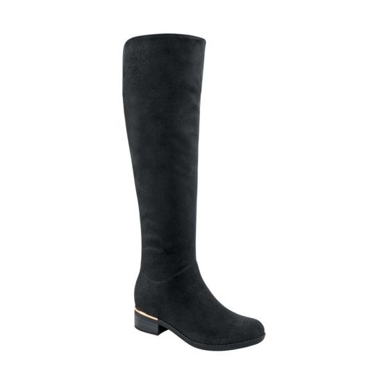 Price Shoes Botas Negras Botas Polo Mujer Precio BOTA EXTRA LARGA