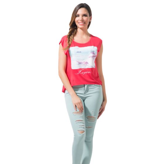 BLUSA CASUAL KAFE 3019