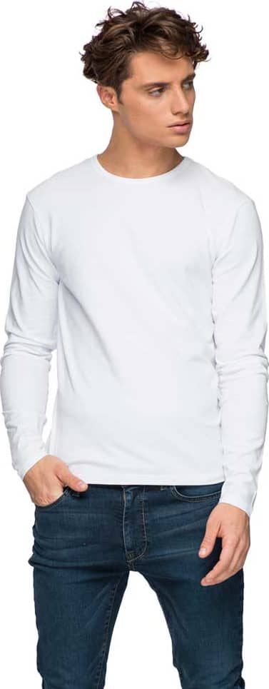 Playera Basica Manga Larga