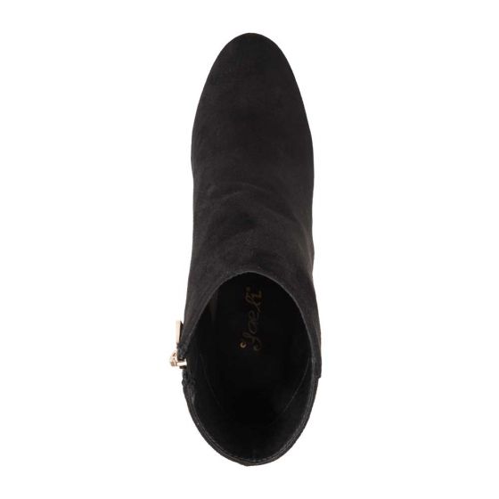 Botas Cortas Botin de Vestir Negro Yeli G03M Dama