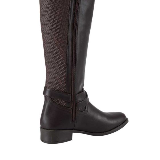 Brown Long Boots for Women Tierra Bendita 0302