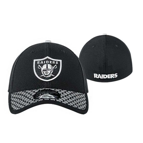 GORRA NEW ERA CAP NFL17 3930 SL OAKRAI BLK WHI 2241