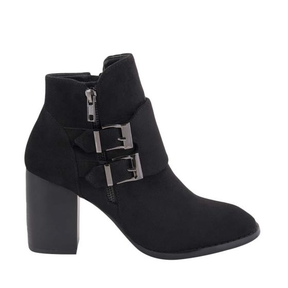 Botas Cortas de Vestir Negras YAELI FASHION D135