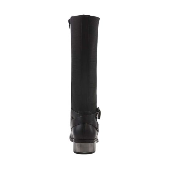 Long Black Riding Boots TIERRA BENDITA 512A