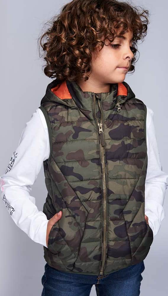 Ropa Abrigadora Chaleco Kebo Kids 899n