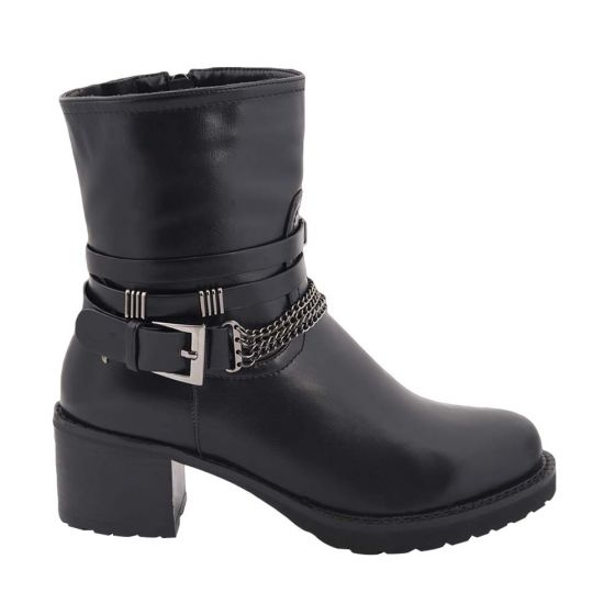 Botas Heavy Estilo Militar Negras TIERRA BENDITA R745