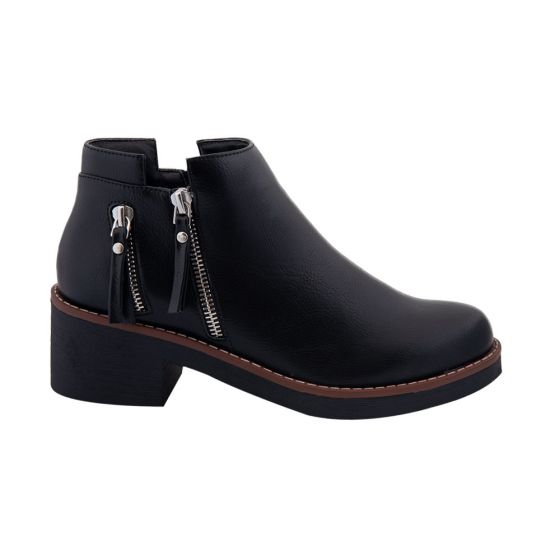 Black Casual Boots for Women Tierra Bendita 8201
