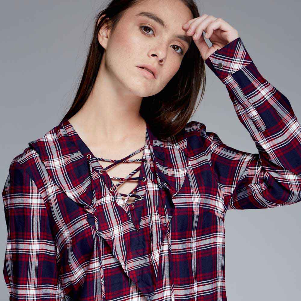 ROPA CASUAL BLUSA HOLLY LAND TX09