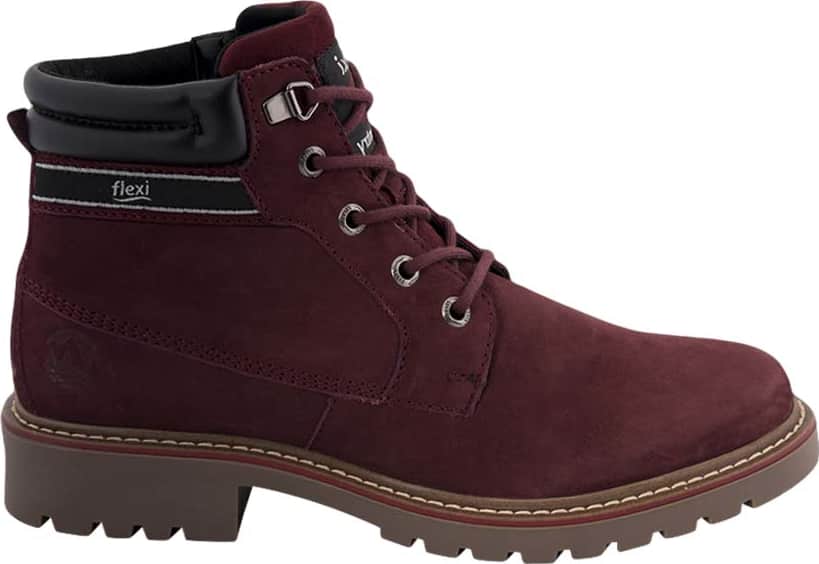 Bota hiker dama vino Flexi modelo 7807 – Conceptos