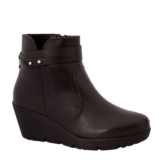 Botas casuales cafés VIVIS SHOES 1054