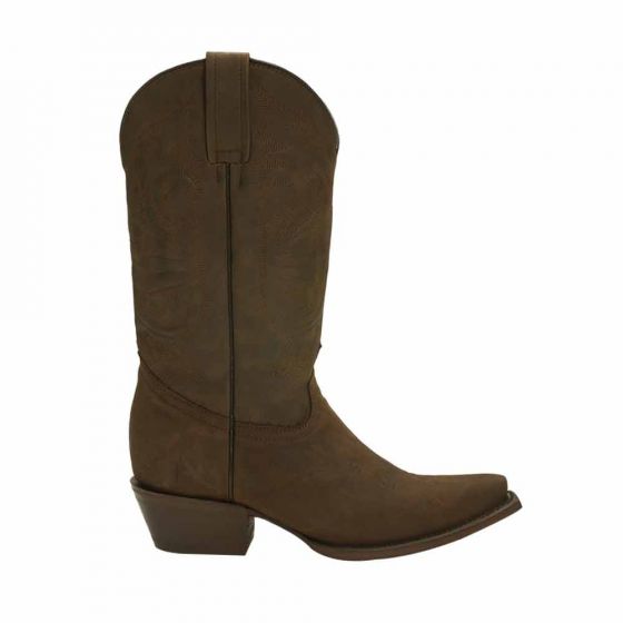 Long Brown Cowboy Boots TIERRA BENDITA 24