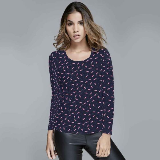 BLUSA CASUAL KAFE 6015