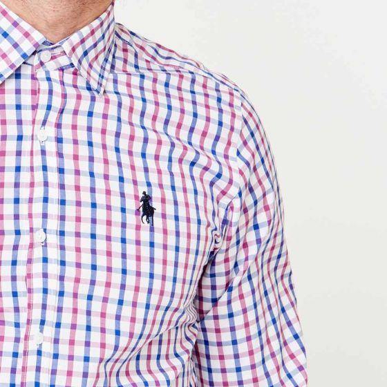 Camisa Formal Azul para Hombre Hpc Polo HC01 - Conceptos