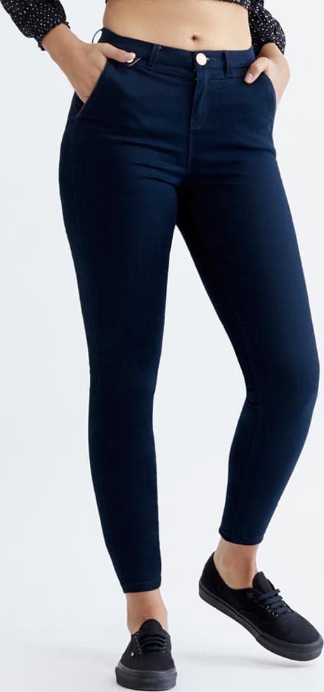 Pantalon casual dama azul marino Holly Land modelo 2187 – Conceptos