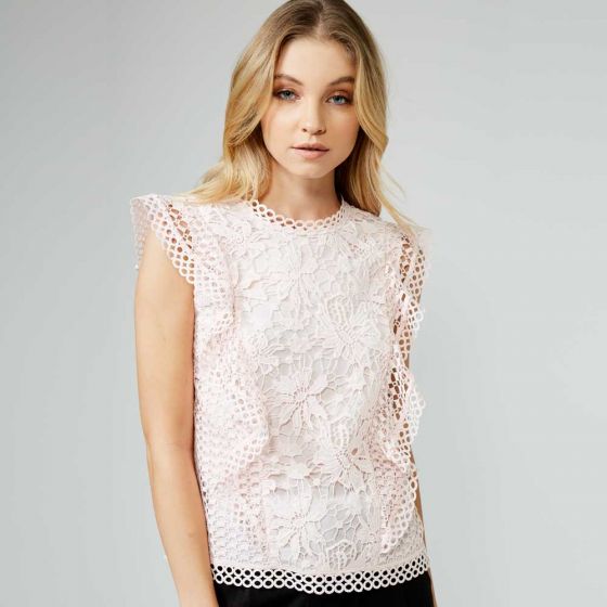 BLUSA CASUAL HOLLY LAND DR89 ~ DAMA Rosa