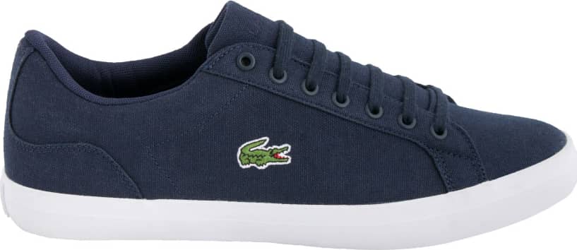 Zapatos Lacoste Hombre Azules Tenis Casual Urbano Caballero Azul