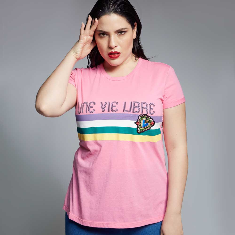 Extras/tallas Especiales Playera Tierra Bendita Plus 6273