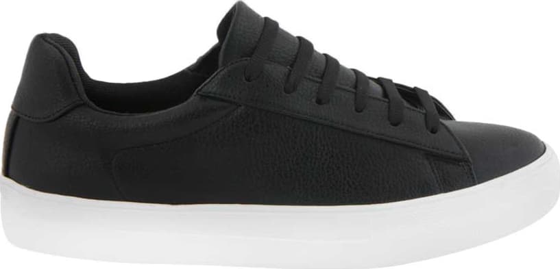 Tenis casual urbano dama blanco/negro Urban Shoes modelo 4050
