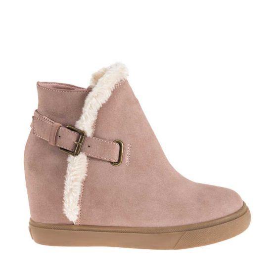 TENIS CASUAL TIPO BOTA PINK BY PRICE SHOES 7102