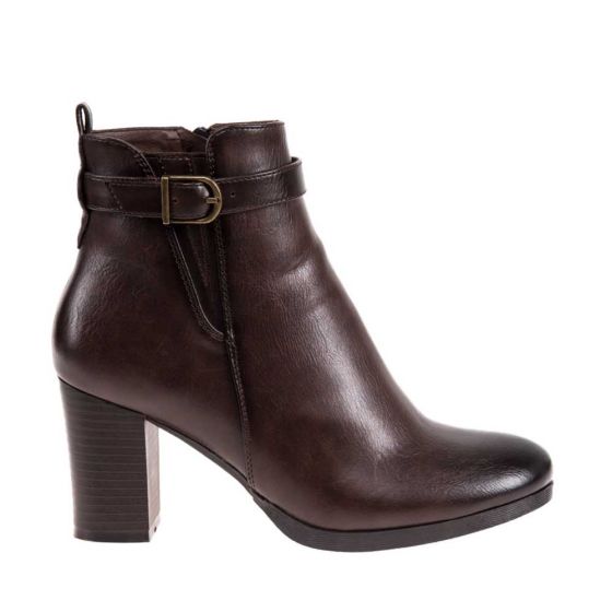 Casual Dress Boots Coffee Tierra Bendita Woman 8620