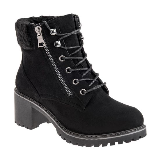 Black Military Boots for Women Tierra Bendita E502
