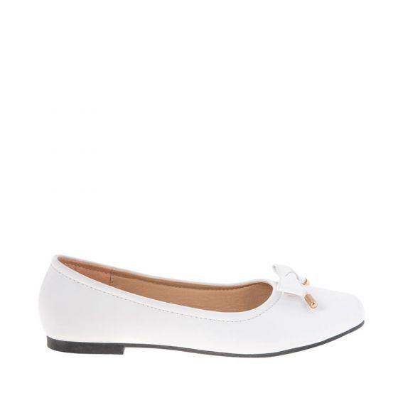 BALERINA CASUAL PINK BY PRICE SHOES 6075 ~ DAMA Blanco