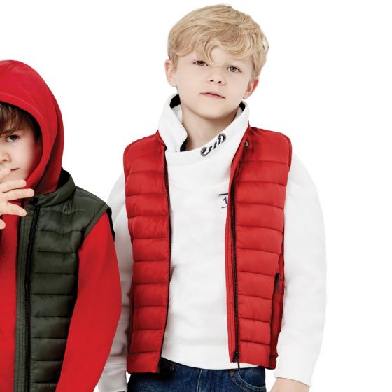 CHALECO CASUAL KEBO KIDS 1414 ~ NIÑO Naranja