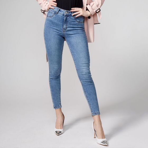 JEANS CASUAL ATMOSPHERE DNM 343T ~ DAMA Gris