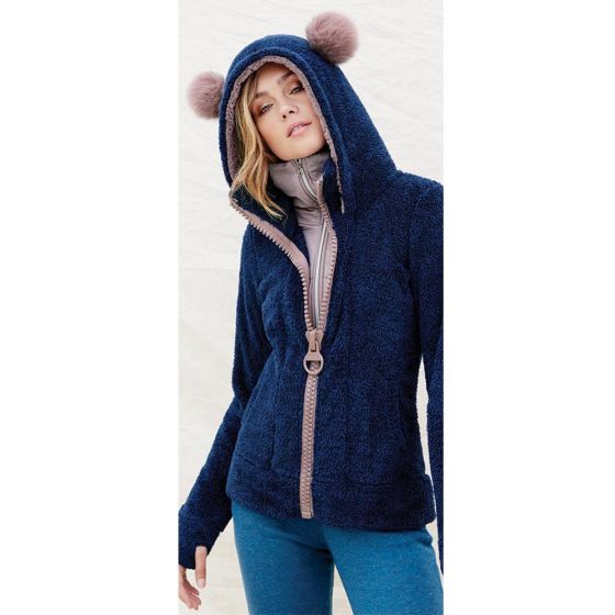 CHAMARRA CASUAL HOLLY LAND DOUB ~ DAMA Azul