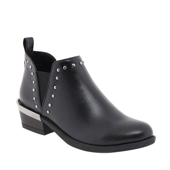 Botas Casuales Cortas Negras Mujer Tierra Bendita 9GG5