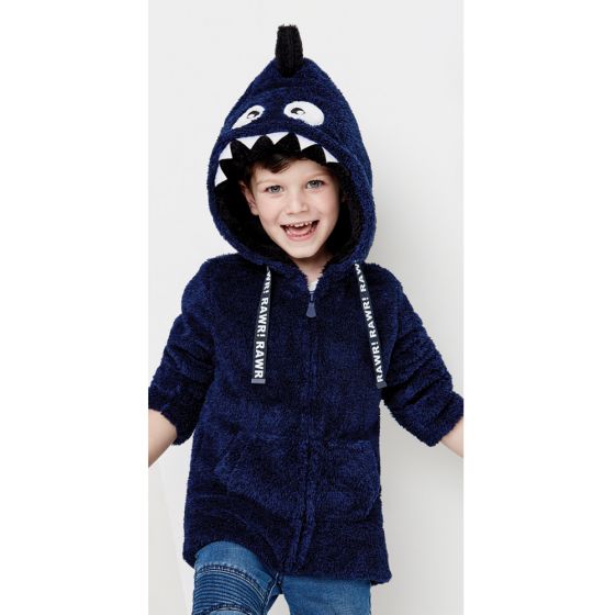 Blue Casual Jacket for Boy Kebo Kids URON