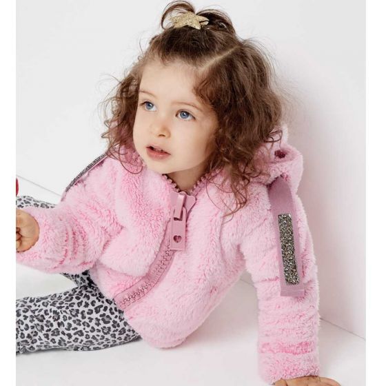 CHAMARRA CASUAL PINK BABY BY PRICE SHOES IGYB ~ BEBA Rosa