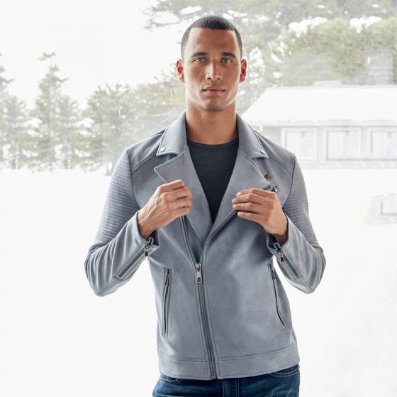 CHAMARRA CASUAL D.E.E.P SELECTION 9724 ~ CABALLERO Gris