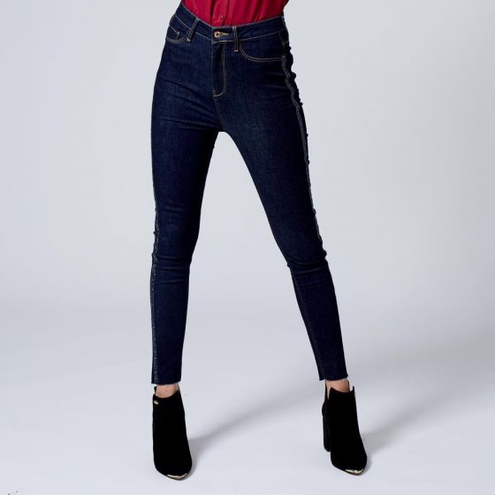 JEANS CASUAL ATMOSPHERE DNM RIBA ~ DAMA Azul