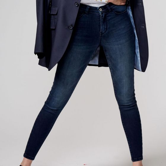 JEANS CASUAL ATMOSPHERE DNM 4715 ~ DAMA Azul