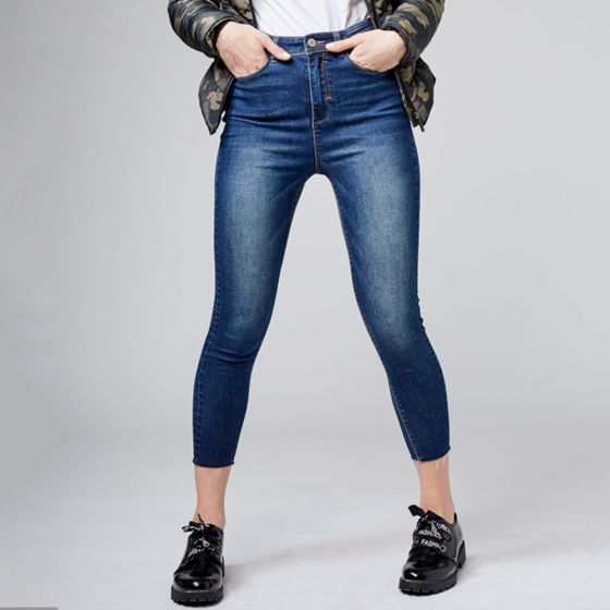 JEANS CASUAL ATMOSPHERE DNM CH5D ~ DAMA Azul