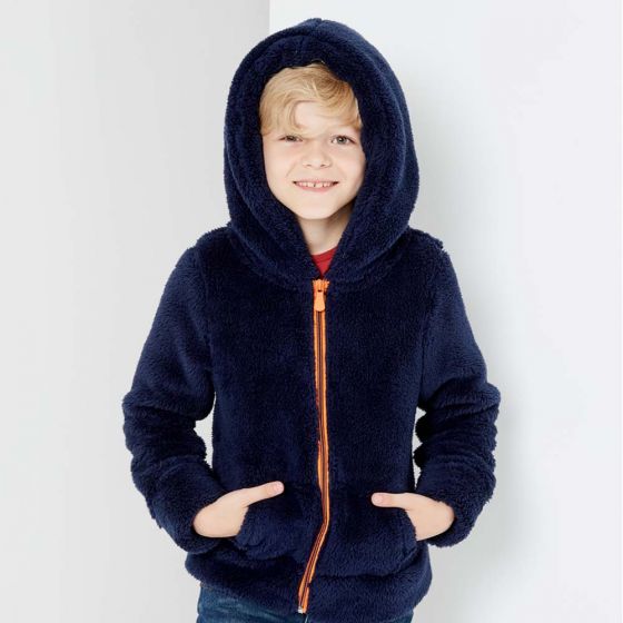 Blue Casual Jacket for Boy Kebo Kids OV17